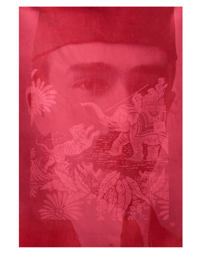 Tuch, Kollektion <em>Turkish Red</em>, 2013. Seide, gefärbt mit Krapp. Photo: Federico Floriani. 