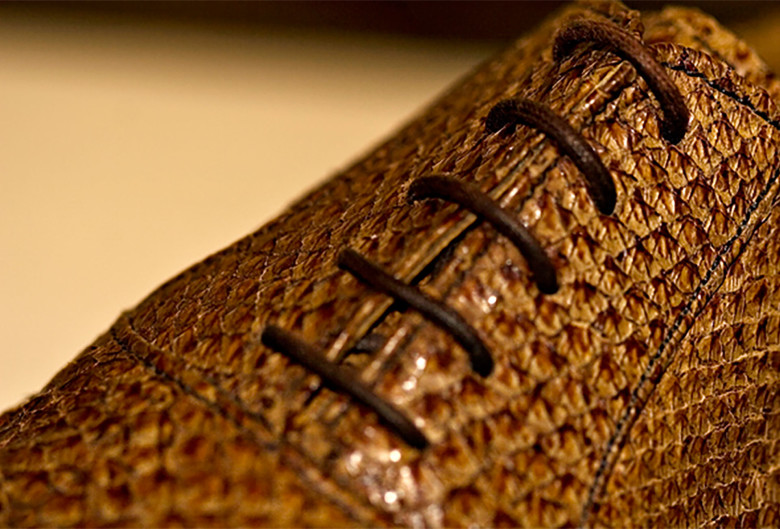 Detail eines Schuhs von Vickermann & Stoya