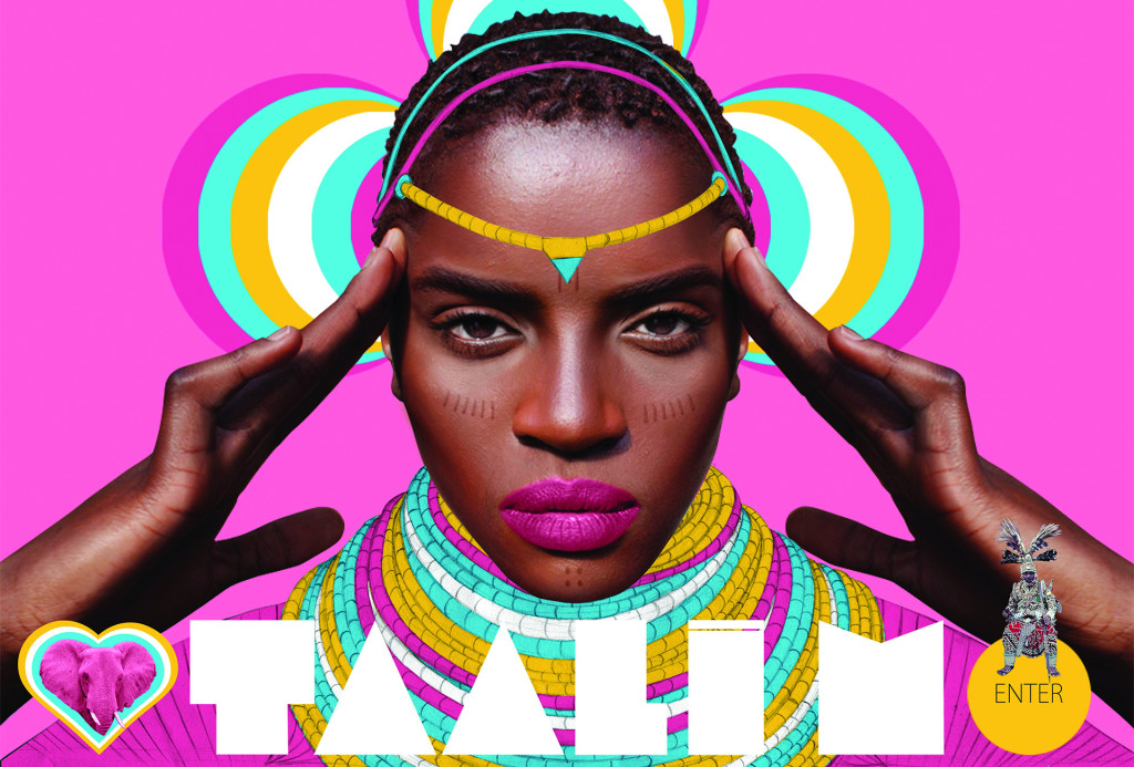 Pierre-Christophe Gam, Website für die französisch-kongolesische Sängerin Taali M. <em>The Kingdom of Taali M</em>, 2012