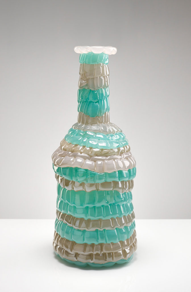 Flasche, 2012. Glas, 37 x 13 cm
