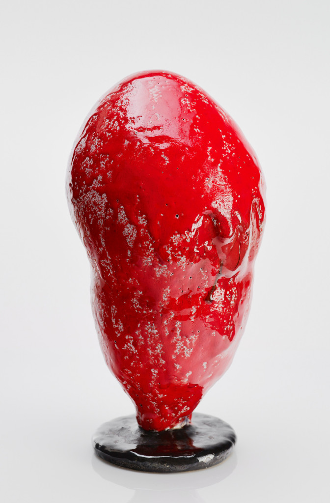 Objekt <em>Mushroom</em> (Pilz), 2013. Keramik, 30x14 cm