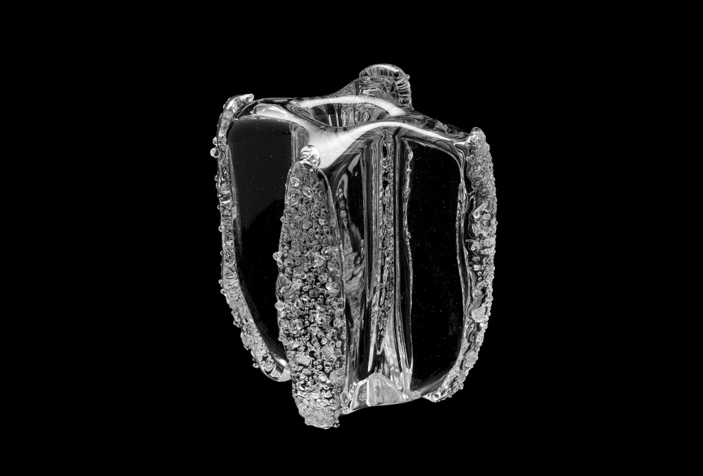 Objekt <em>Stella Polare</em>, 2015. Glas, 32,5 x 28,5 cm, 18,5 kg