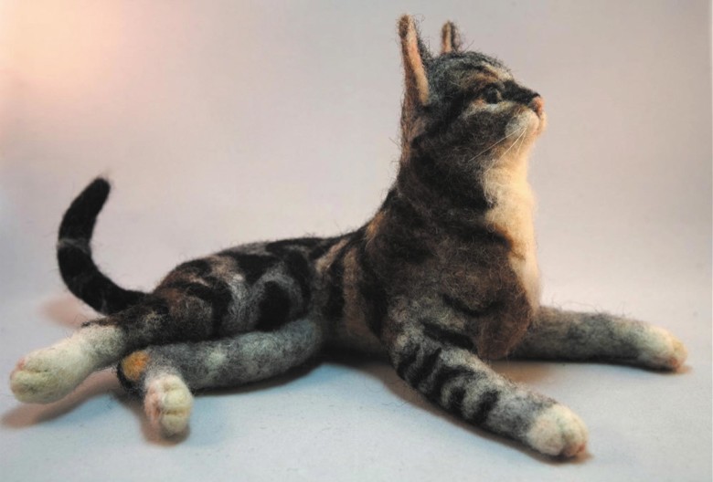 Tiger von warabis filztiere