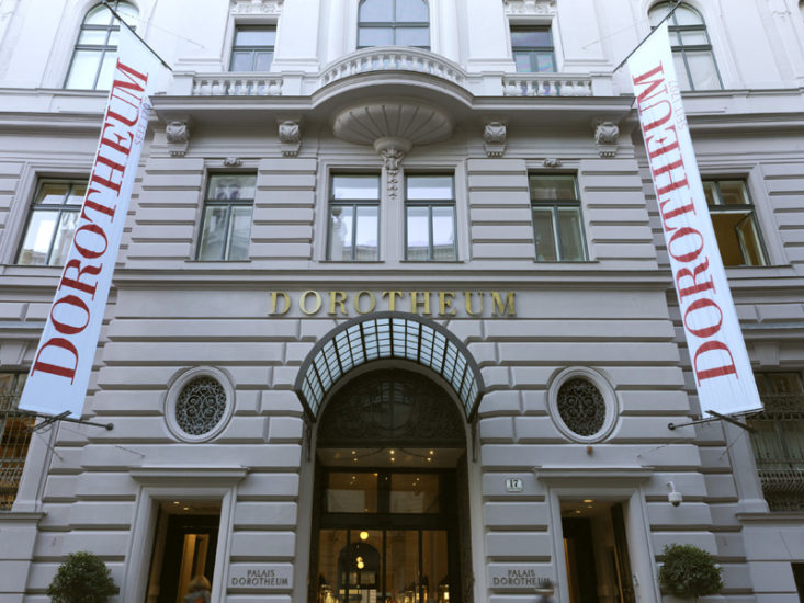 Dorotheum Wien: Eingang Palais