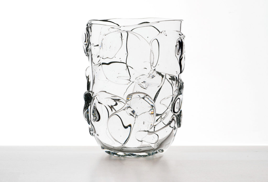 Vase <em>Affogato</em>, Zwiesel 2018, H 30,5 cm.
