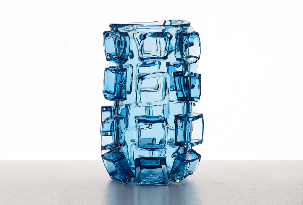 Vase <em>Polpo monocromo</em>, Gernheim 2018. <br>H 31 cm.