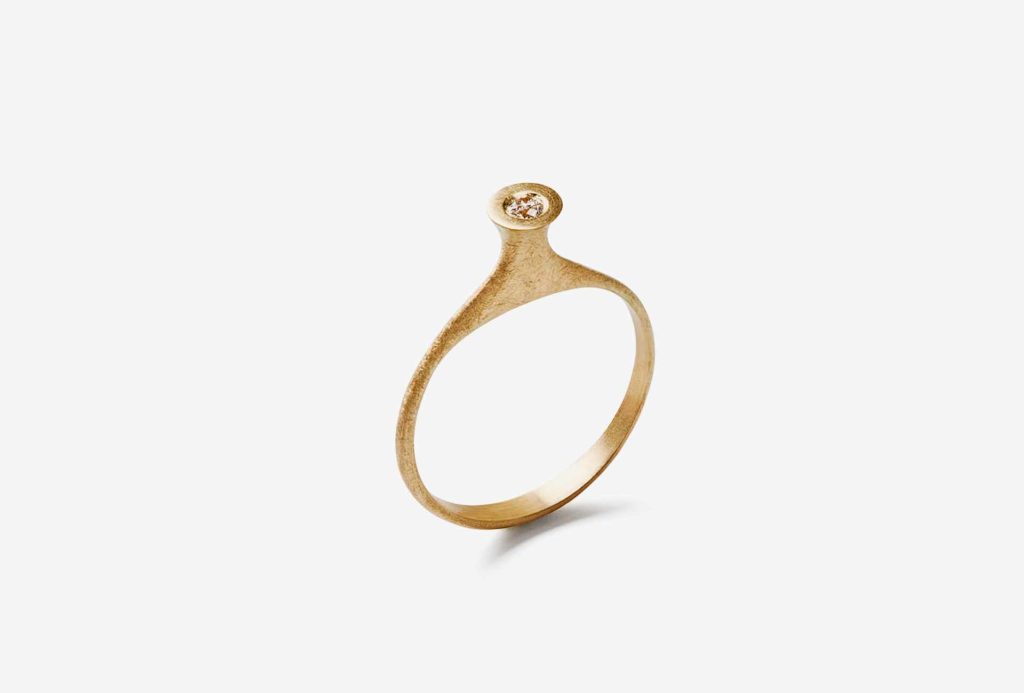 Ring <em>Joy</em>. Gold 585, Brillant 0,05 ct 