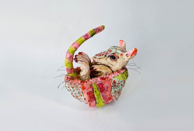 Claudia Kraml, <em>Armadillo  1.0</em>, Höhe 20 cm. © Claudia Kraml.